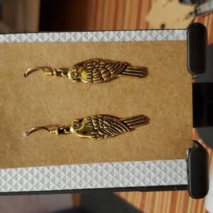 Laurel Burch parrot earrings